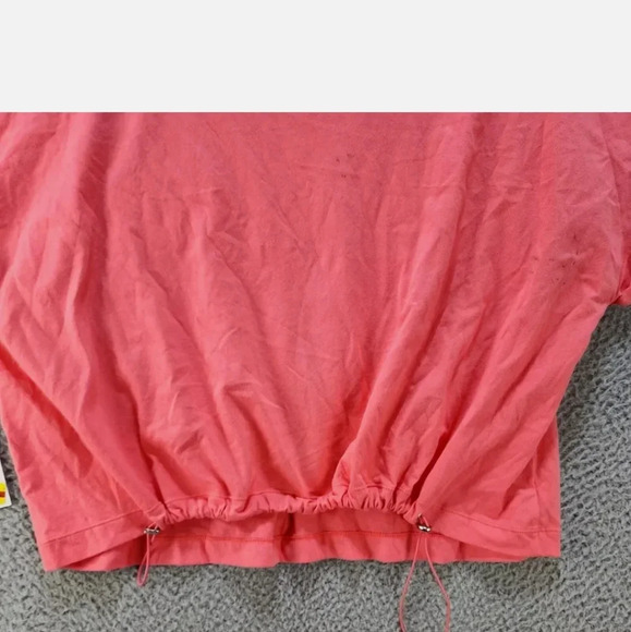 Calvin Klein Performance Bungee Hem Pocket Cotton T-Shirt Watermelon M - Picture 11 of 14